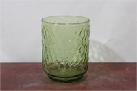 A Small Green Glass Cup
