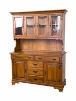 Solid Maple China Cabinet by Young Republic