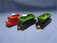 Auburrn rubber train cars