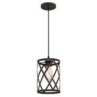 $74  Isadora 1-Light Oil Rubbed Bronze with Highli