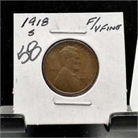 1918-S WHEAT PENNY CENT