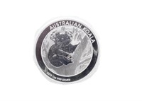 Australian one dollar silver coin 2013