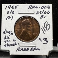 1955-S/S WHEAT PENNY CENT RPM-003