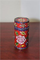 A Chinese Cloisonne Toothpick Holder