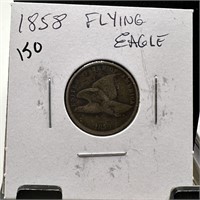 1858 FLYING EAGLE PENNY CENT