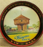 Wayne Brewing Co Eria PA Beer Tray Mad Anthony