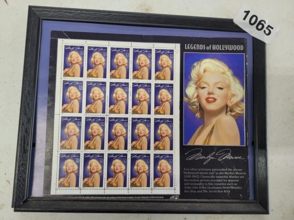 UN-CANNCELLED MARILYN MONROE 32 CENT STAMPS