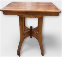 Parlor Table with Square Top