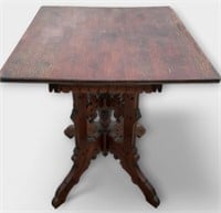 Spoon Carved Parlor Table