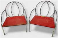 (2) Jack & Jill Kiddie Chairs