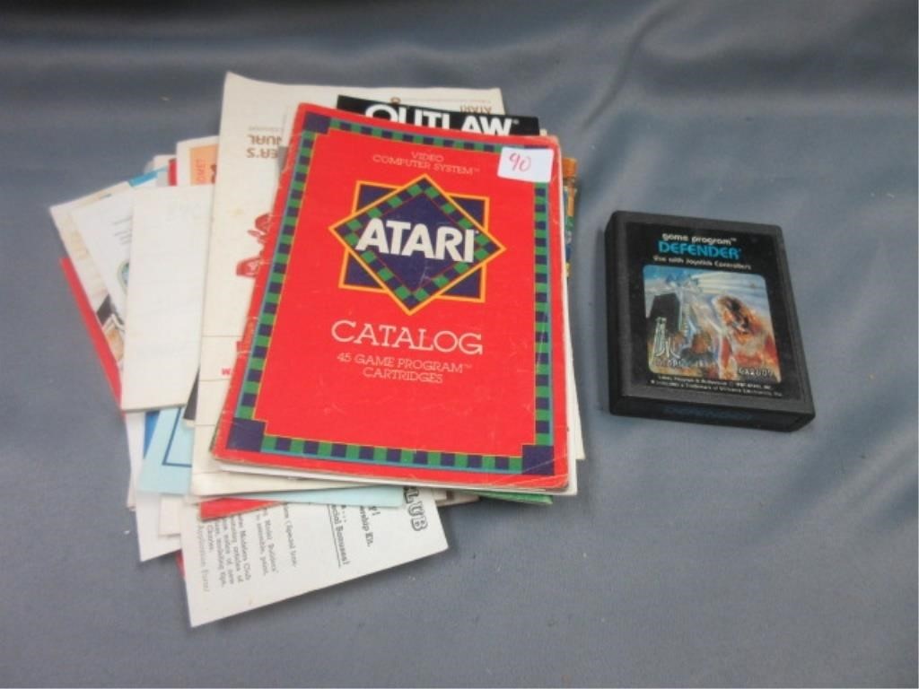 video games manuals