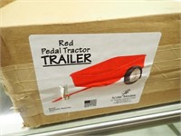 Red Pedal Tractor Trailer - New!