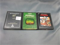 Atari Golf,Pitfall, Homerun