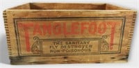 Tanglefoot Fly Destroyer Wooden Box