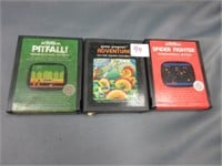 Atari Pitfall, Spider fighter, Adventure .