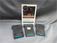 Atari Astroblast X 3  with 1 booklet