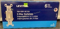 Leviton 3 Way Switches Light Almond