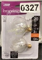 Feit Electric 20W Incandescent Bulbs