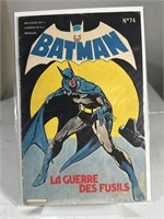 BATMAN #74 - "LA GUERRE DES FUSILS"