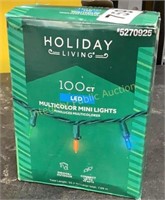 Holiday Living 100ct Multi-Color Mini Lights