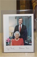 George and Barbara Bush Official Portrait