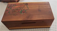 Cedar Chest Treasure Trinket  Box Sweetheart
