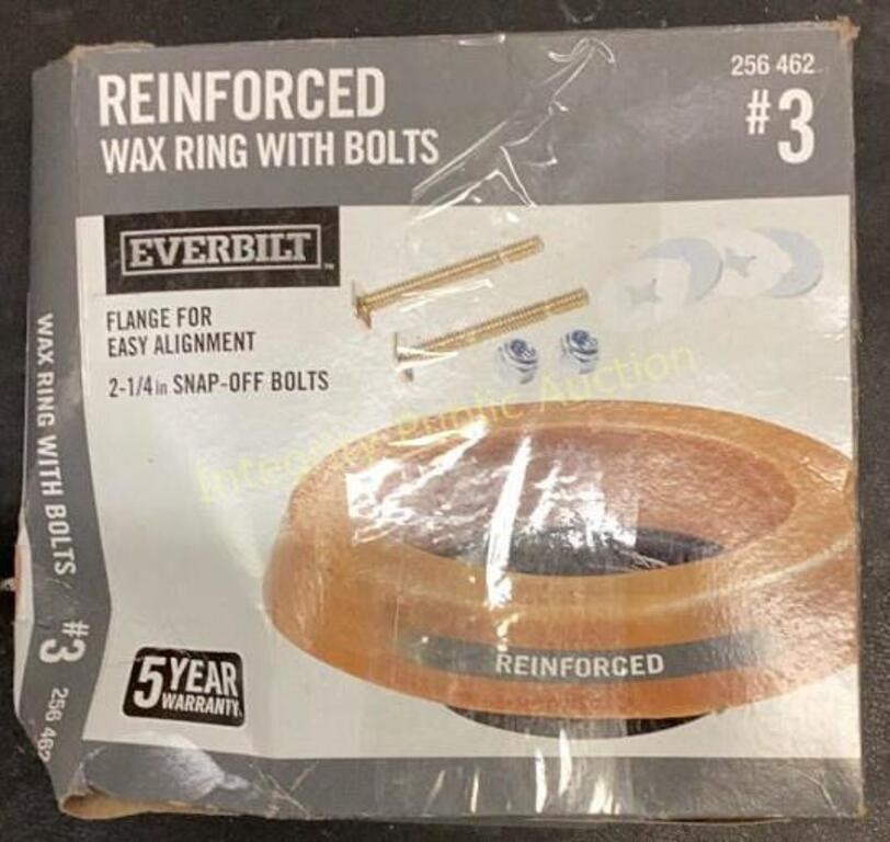 Reinforced Wax Ring