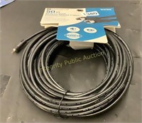 Utilitech 50’ RG6 Coaxial Double Shield Cable