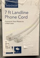 Landline Phone Cord 7’