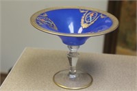 Applied Glass Compote