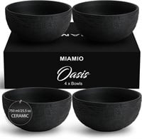 MIAMIO Oasis Ceramic Bowl Set 4pc