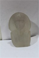 An Egyptian Lucite Bust