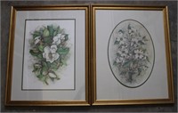 B. Underwood Dogwood/ Magnolia Framed Prints