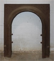 Atq Arched Opening Cast Iron Fireplace Surround