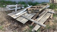 Pile Of Distressed Wood