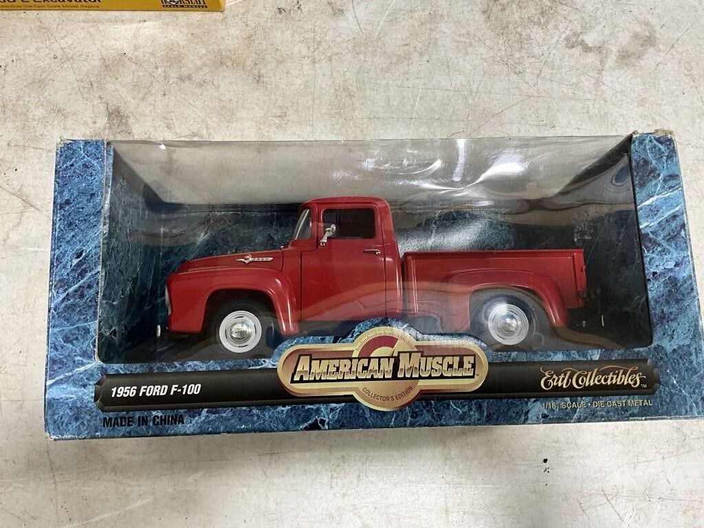1956 ford f-100 truck 1:18 scale