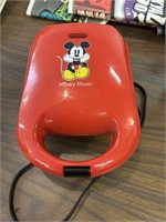 Mickey waffle maker