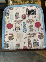 M-baby owl themed doodle book