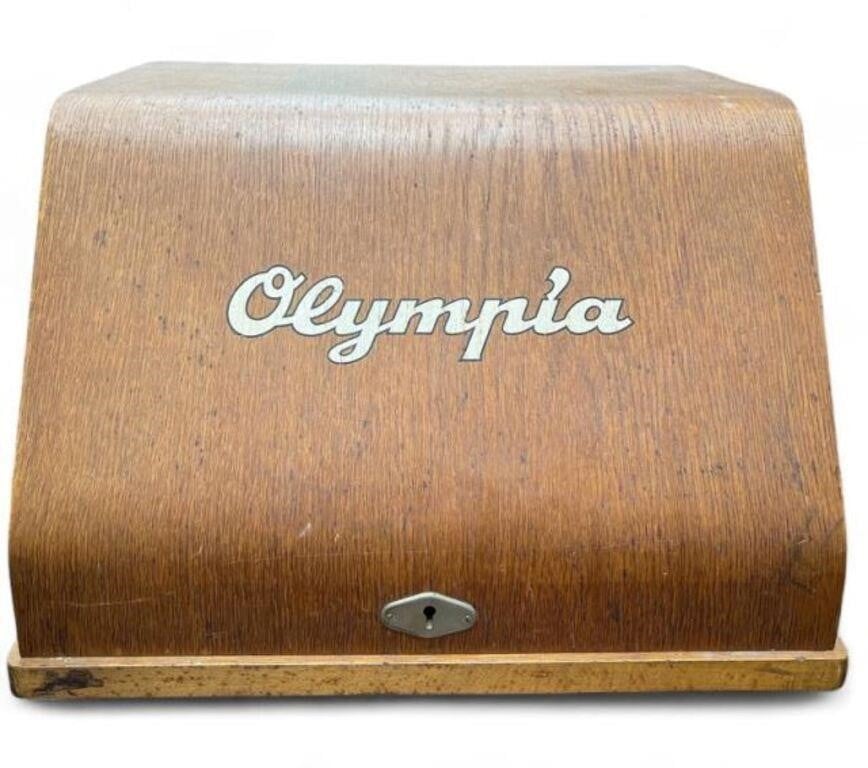 Vintage Olympia Model 8 Typewriter.
