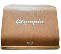 Vintage Olympia Model 8 Typewriter.