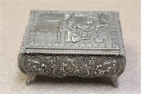 Well Carved Metal Box