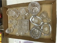 Flat of glassware and crystal