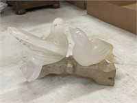 Soap stone doves