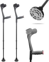 ULN - KMINA Adjustable Adult Crutches x2