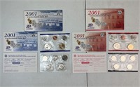 2001 United States Mint Uncirculated Sets “D”/“P”