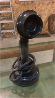 Vintage Press To Talk Candlestick Microphone