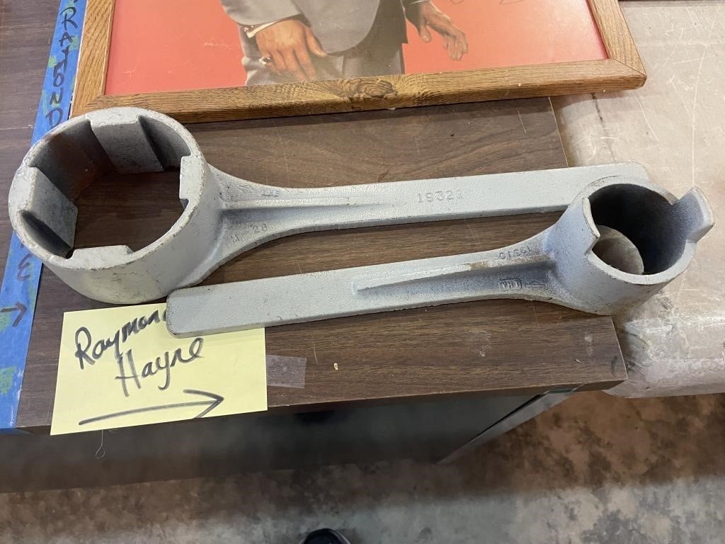 Large vintage wrenches