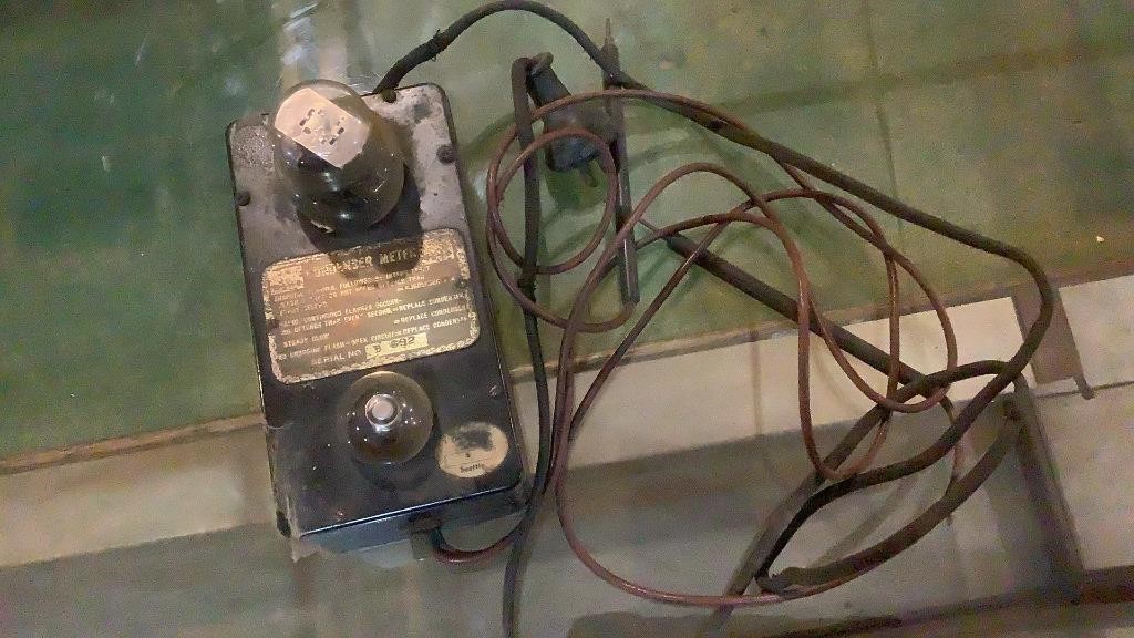 Antique 1925 Condenser Meter