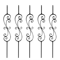 TOUCAN Staircase Iron Balusters (Box of 5)