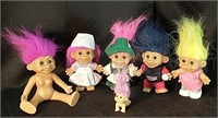 5. 5" Russ Troll Dolls